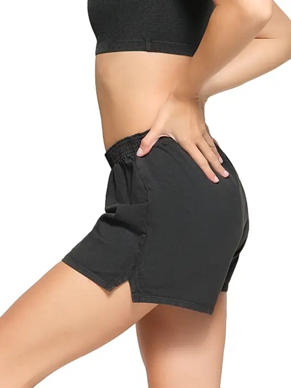 🌸 SKIMS Outdoor Drapey Short | Washed Onyx | 3X | NWT🏷️